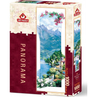 ART PUZZLE Vertikálne puzzle Stredomorské ráno 1000 dielikov