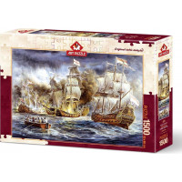 ART PUZZLE Puzzle Lodná bitka 1500 dielikov