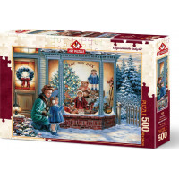 ART PUZZLE Puzzle Výloha s hračkami 500 dielikov
