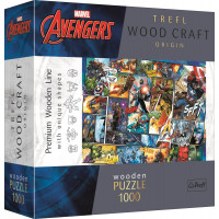 Trefl Wood Craft Origin puzzle Marvel Avengers 1000 dielikov