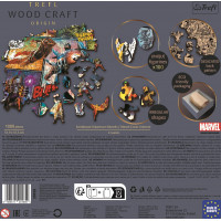 Trefl Wood Craft Origin puzzle Marvel Avengers 1000 dielikov