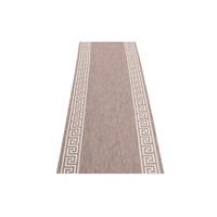 Sisalový PP behúň GREEK - taupe/béžový 70x150 cm