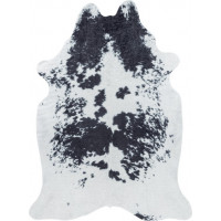 Kusový koberec Etosha 4114 black (tvar kožušiny)