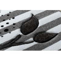 Detský kusový koberec Petit Birds grey