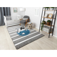 Detský kusový koberec Petit Bulldog grey