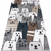 Detský kusový koberec Fun Gatti Cats multi