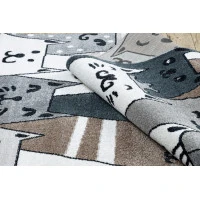 Detský kusový koberec Fun Gatti Cats multi