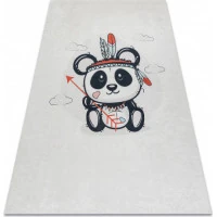 Detský kusový koberec Bambino 1129 Panda cream