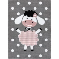 Detský kusový koberec Petit Dolly sheep grey