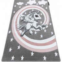 Detský kusový koberec Petit Pony grey