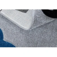 Detský kusový koberec Petit Toys cars grey