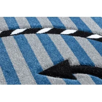 Detský kusový koberec Petit Marine anchor sea blue
