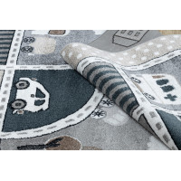 Dětský kusový koberec Fun Strade grey