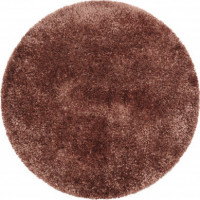 Kusový koberec Brilliant Shaggy 4200 Copper kruh