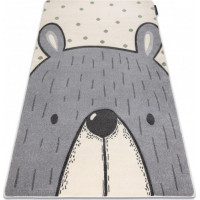 Detský kusový koberec Petit Bear cream