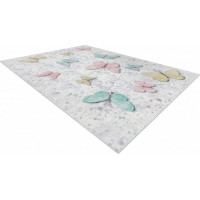 Detský kusový koberec Bambino 1610 Butterflies cream