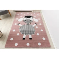 Detský kusový koberec Petit Dolly sheep pink