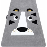 Detský kusový koberec Petit Lion grey