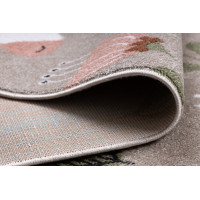 Detský kusový koberec Fun Unicorn with rainbow beige