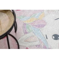 Detský kusový koberec Bambino 1128 Unicorn cream
