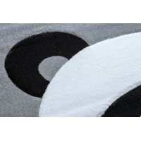 Detský kusový koberec Petit Panda grey