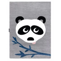 Detský kusový koberec Petit Panda grey