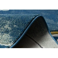 Detský kusový koberec Petit Helicopter blue