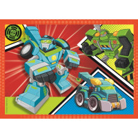 TREFL Puzzle Transformers: Akadémia 4v1 (12,15,20,24 dielikov)