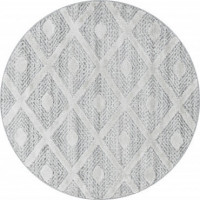 Kusový koberec Pisa 4707 Grey kruh