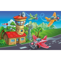 ART PUZZLE Drevené puzzle Blázniví piloti 50 dielikov