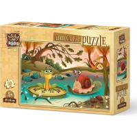 ART PUZZLE Drevené puzzle Kamoši od jazera 50 dielikov