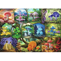 RAVENSBURGER Puzzle Nádherné huby 1000 dielikov