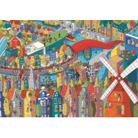 TREFL Puzzle UFT Eye-Spy: Amsterdam 1000 dielikov