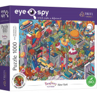 TREFL Puzzle UFT Eye-Spy Imaginary Cities: New York, USA 1000 dielikov