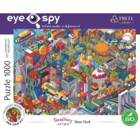 TREFL Puzzle UFT Eye-Spy Imaginary Cities: New York, USA 1000 dielikov