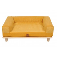 Pohovka pre psov SONIA - horčicová