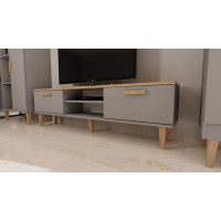 TV stolík DENVER 160 - šedý