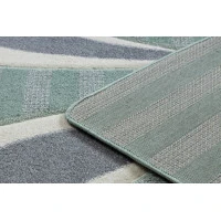 Detský kusový koberec Petit Rabbit green