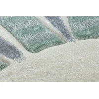 Detský kusový koberec Petit Rabbit green