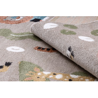 Detský kusový koberec Fun Africa beige