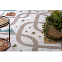 Detský kusový koberec Fun Polar cream