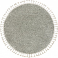 Kusový koberec Berber 9000 green kruh