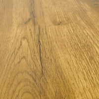 Konferenčný stolík DUO ROUND - dub prírodný/čierny