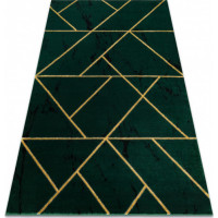 Kusový koberec Emerald geometric 1012 green and gold