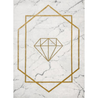 Kusový koberec Emerald diamant 1019 cream and gold