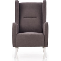 Kreslo CHILL - čalúnené - popolavé