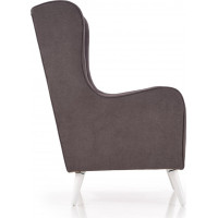 Kreslo CHILL - čalúnené - popolavé