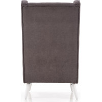 Kreslo CHILL - čalúnené - popolavé