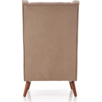 Kreslo CHILL - čalúnené - béžové