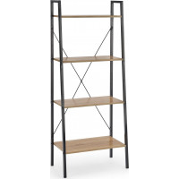 Regál LOFT REG-2 - dub sonoma/kov